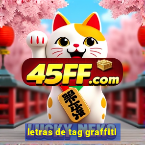 letras de tag graffiti